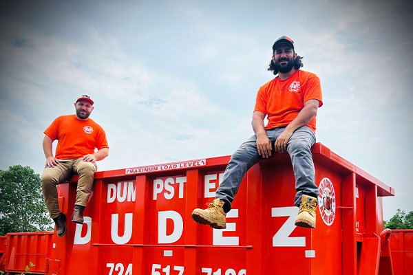 Brandon Harris and Scott Hayden - Dumpster Dudez of&nbsp;Greensburg