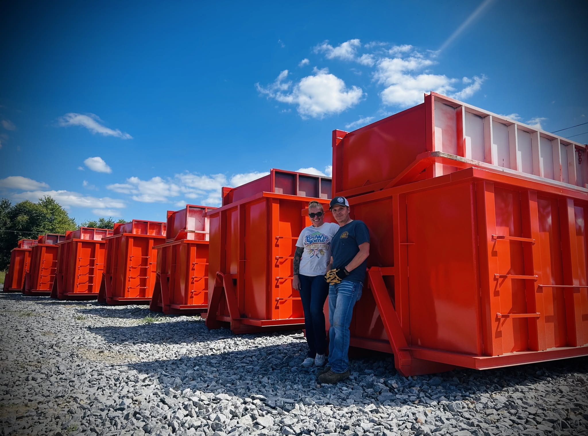 JD Munns and Jackie DeGraf - Dumpster Dudez of Clarksville